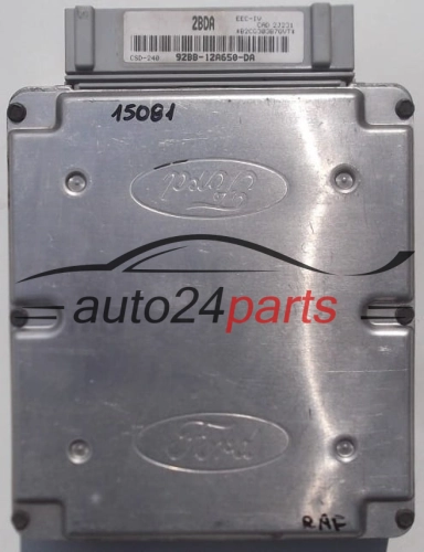 KOMPUTER STEROWNIK SILNIKA FORD SIERRA VISTEON 92BB-12A650-DA, 92BB12A650DA, 2BDA, CSD-240