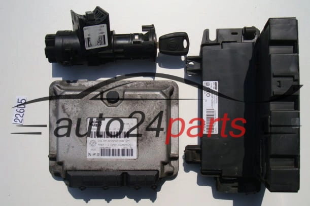 Sterownik silnika Fiat Panda 1.2 51793116 6160112703 – zdjęcie 3