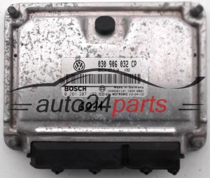 CENTRALINA MOTORE VW VOLKSWAGEN LUPO 1.0 AUC 030906032CP, 030 906 032 CP, BOSCH 0261207199, 0 261 207 199, BENZIN ME7.5.10 4702, 1039S01131