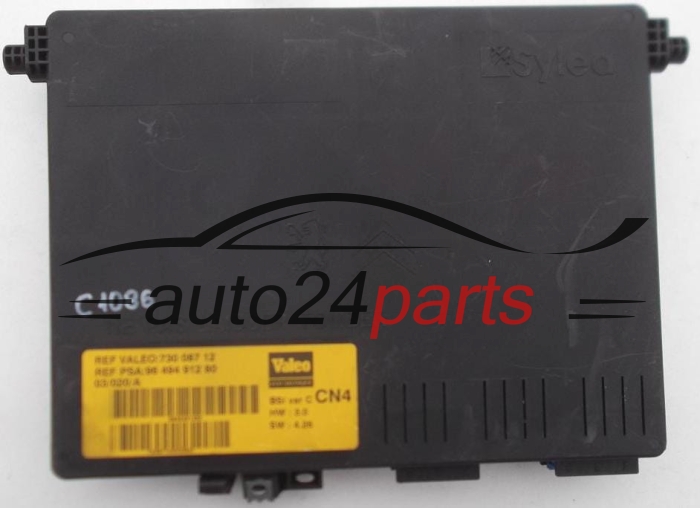 CENTRALKA MODUL BSI CITROEN PEUGEOT VALEO 730 087 12