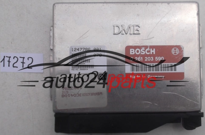 MOTORSTEUERGERÄT ECU STEUERGERÄT BMW E36 318 BOSCH 0 261 203 590, 0261203590, 1247786 001, 26RT4575