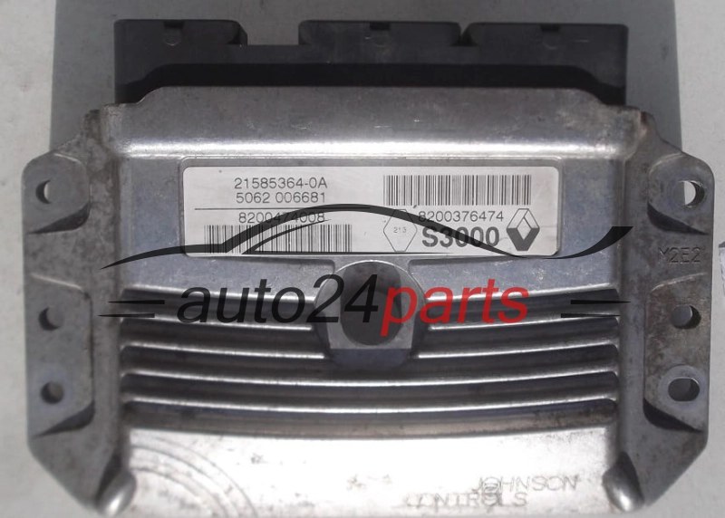 CENTRALINA MOTORE RENAULT MODUS 1.6 JOHNSON CONTROLS 21585364-0A, 215853640A, 8200474008, 8200376474 