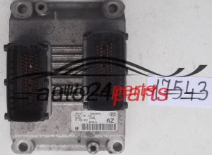 MOTORSTEUERGERÄT ECU STEUERGERAT OPEL AGILA 1.0 Z10XE BOSCH 0 261 207 422, 0261207422 GM 24 456 864 AZ, 24456864