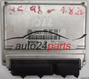 CALCULATEUR MOTEUR AUDI A4 VW PASSAT 1.8 8D0907558F, 8D0 907 558 F, BOSCH 0261204614, 0 261 204 614, MOTORSTEUERUNG D03 28SA4983