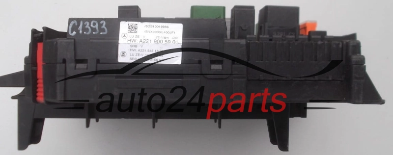 SKRZYNKA BEZPIECZNIKÓW MODUL MERCEDES W216 A221 900 59 01, A2219005901 
