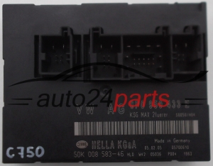 CENTRALITA DE CONFORT AUDI A3 8P0 959 433 E / 8P0959433E / 5DK 008 583-46 / 5DK00858346 