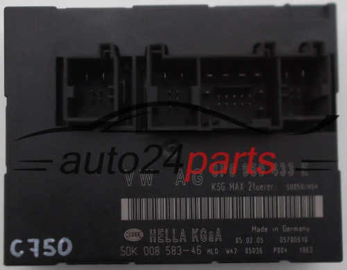 CENTRALITA DE CONFORT AUDI A3 8P0 959 433 E / 8P0959433E / 5DK 008 583-46 / 5DK00858346 