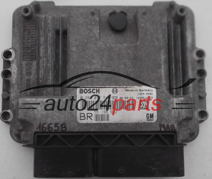 CENTRALINA MOTORE OPEL ZAFIRA 1.9 CDTI Z19DT Z19DTL Z19DTH BOSCH 0 281 012 549 , 0281012549, GM 55 198 922 BR, 55198922 BR 
