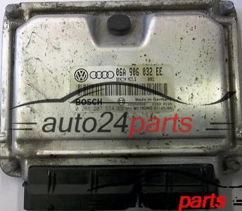 CENTRALINA DO MOTORE SEAT LEON 1.8 20V GTI TURBO 06A906032EE, BOSCH 0261207534, 26SA0000