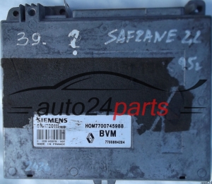 CENTRALINA DO MOTORE RENAULT SAFRANE 2.2 SIEMENS S101720111B, S101720111 B, 101720111, HOM7700745988, 7700745988, 7700864284