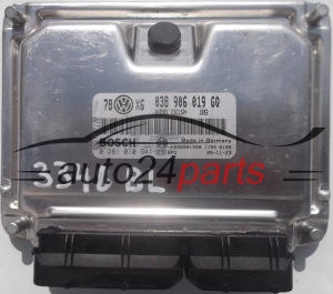 ΜΟΝΑΔΑ ΕΛΕΓΧΟΥ ΚΙΝΗΤΗΡΑ VW VOLKSWAGEN PASSAT 1.9 TDI AVF 038 906 019 GQ, 038906019GQ, BOSCH 0 281 010 941, 0281010941, DIESEL EDC15P+ 1582 1039S01450