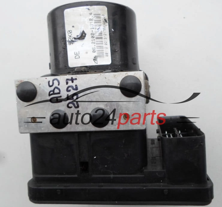 Αντλία αβς OPEL AGILA 52K0DE, 06.2102-1312.4, 06210213124, 06.2109-517.3, 0621095173