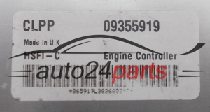 CENTRALINA MOTORE OPEL ASTRA ZAFIRA 1.6 X16XEL Delphi Delco 09355919 CLPP, HSFI-C