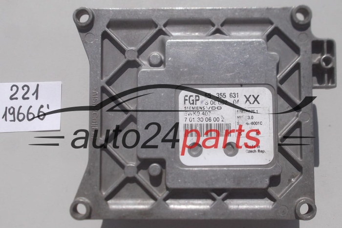 KOMPUTER STEROWNIK SILNIKA OPEL VECTRA SIGNUM 1.8 Z18XER SIEMENS VDO 5WK9 407,  FGP 55 355 631 XX