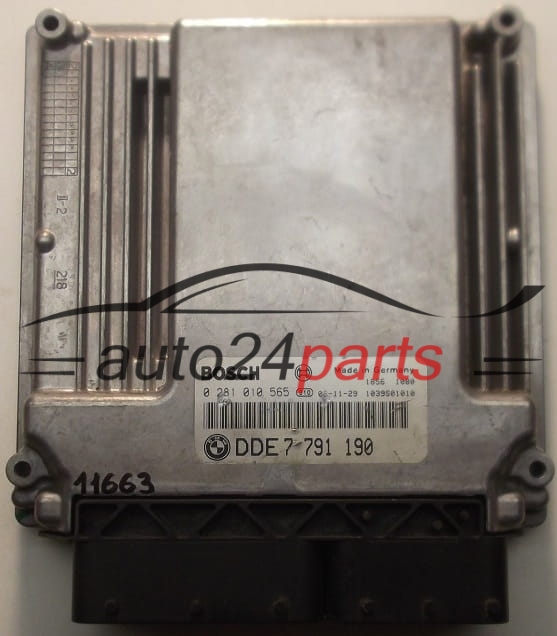Μονάδα Ελέγχου Κινητήρα BMW E46 BOSCH 0 281 010 565, 0281010565, DDE7 791 190, DDE7791190, 7791190