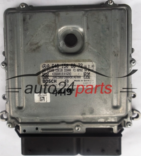 ECU ENGINE CONTROLLER MERCEDES A6461506872, 6461506872, A 646 150 68 72 BOSCH 0281015058, 0 281 015 058
