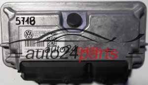 ECU ENGINE CONTROLLER VOLKSWAGEN POLO 1.4 MAGNETI MARELLI MY2 4HV.AD, MY24HVAD, 03C 906 024 AD, 03C906024AD, 03C 906 024 F, 03C906024F, 61601.417.04, 6160141704
