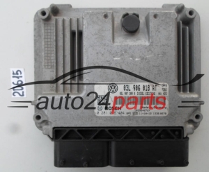 Μονάδα Ελέγχου Κινητήρα VW VOLKSWAGEN GOLF JETTA 2.0 TDI BOSCH 0 281 016 404,  0281016404, 03L 906 018 AT, 03L906018 AT, 03L906018AT, EDC17C46