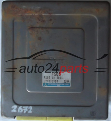 KOMPUTER STEROWNIK SILNIKA MAZDA 626 2.0 FS0518881C, FS05 18 881C, E2T03591M -  