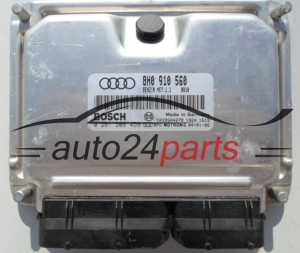 ECU ENGINE CONTROLLER AUDI S4 BOSCH 0 261 208 459, 0261208459, 8H0 910 560, 8H0910560 