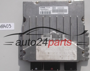 KOMPUTER STEROWNIK SILNIKA CITROEN PEUGEOT SIEMENS 5WS40024E-T, 5WS40024ET, SW 9646449380, HW 9644302380, SID801 - 18403