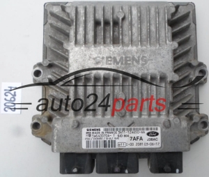 KOMPUTER STEROWNIK SILNIKA FORD FIESTA FUSION 1.4 TDCI SIEMENS 5WS40070A-T, 5WS40070AT, 3N11-12A650-AA, 3N1112A650AA, 7AFA, SID804 -  20624