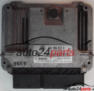 ECU ENGINE CONTROLLER SKODA FABIA 1.9 TDI BOSCH 0 281 015 049, 0281015049, 045 906 013 Q, 045906013Q 