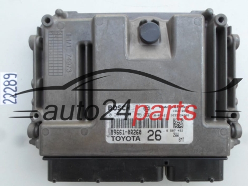 CENTRALITA DE MOTOR TOYOTA RAV 4 BOSCH 0 281 031 795, 0281031795, 89661-0R260, 896610R260