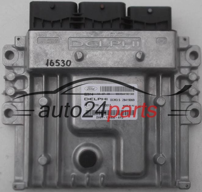 ECU CENTRALITA DE MOTOR FORD 2.0 TDCI DV61-12A650-AYD, DV6112A650AYD, DELPHI 28419069