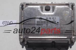 Μονάδα Ελέγχου Κινητήρα SEAT IBIZA 1.4 BOSCH 0 261 206 022, 0261206022, 6K0 906 032 D, 6K0906032D 