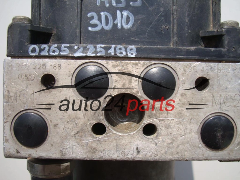 Αντλία αβς PEUGEOT 307 BOSCH 0 265 225 188, 0265225188, 0265950084