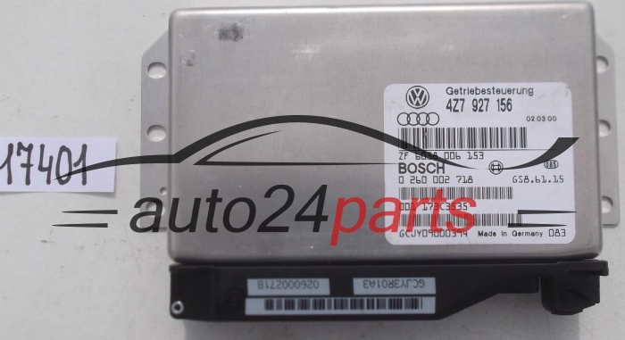 CENTRALITA ECU CAJA DE CAMBIOS AUTOMATICA AUDI A6 ALLROAD 2.7 T