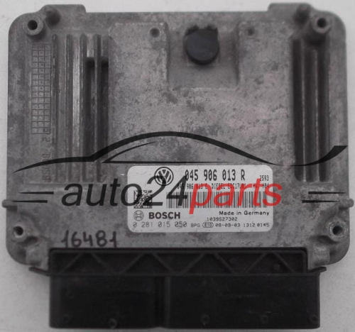 CALCULATEUR MOTEUR SKODA 1.4 TDI BOSCH 0 281 015 050, 0281015050, 045 906 013 R, 045906013R 