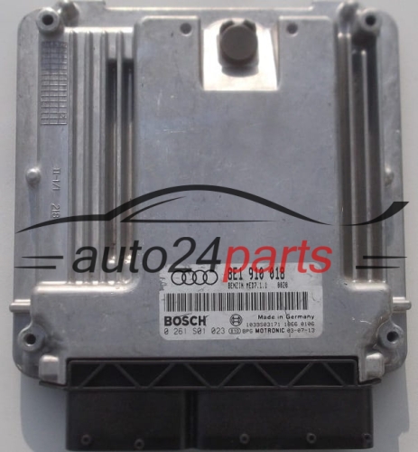 Μονάδα Ελέγχου Κινητήρα AUDI A4 2.0 FSI BOSCH 0 261 S01 023, 8E1 910 018