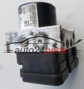 POMPE HYDRAULIQUE ET CALCULATEUR d'ABS OPEL ASTRA H 13246534 BE, 13246534BE, 10.0207-0080.4, 10020700804, 10.0970-0513.3, 10097005133