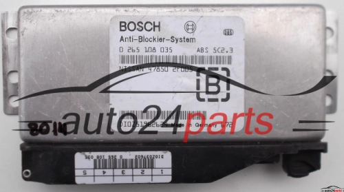 CALCULATEUR ABS NISSAN PRIMERA BOSCH 0 265 108 035, 0265108035, 47850 2F005, 478502F005 