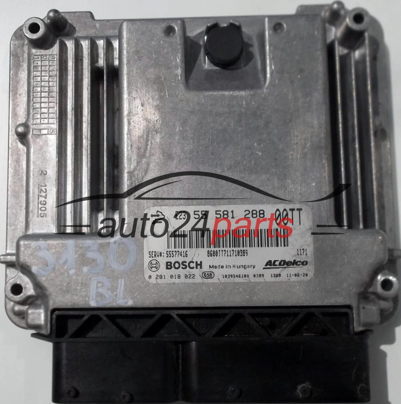 calculateur moteur pour opel chevrolet, holden, vauxhall corsa 1.3 cdti a13dte