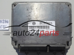 KOMPUTER STEROWNIK SILNIKA SEAT TOLEDO SIEMENS 5WP4376 04, 5WP437604, 06A 906 019 AL, 06A906019AL - 070, A200 