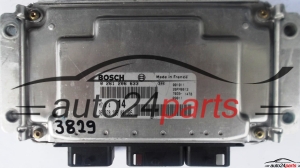 CALCULATEUR MOTEUR CITROEN XSARA PICASSO 1.6 BOSCH 0261206633, 0 261 206 633, 9637839580 id05, 96 378 395 80 id05, M7.4.4 14 