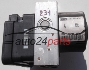 ABS MAZDA FORD FOCUS 1.6, 1.8 ATE 3M51-2M110-AD, 3M512M110AD, 10.0207-0005.4, 10020700054, 10.0970-0105.3, 10097001053, 5WK84100