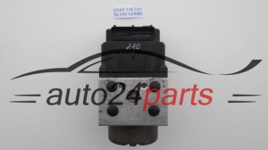 ABS PEUGEOT 406 COUPE 2.0 HDI 110 BOSCH 0 265 216 543, 0265216543, 96 305 329 80, 9630532980, 0 273 004 270, 0273004270