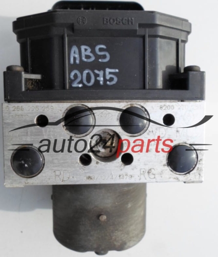 BOMBA HIDRAULICA Y CENTRALITA ABS RENAULT BOSCH 0 265 225 259, 8200 270 251