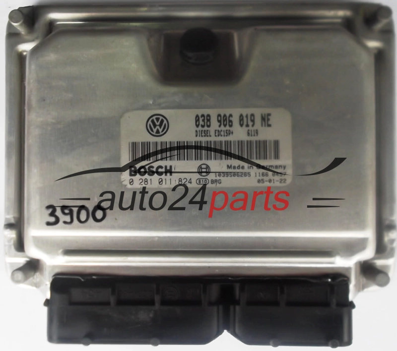 ΜΟΝΑΔΑ ΕΛΕΓΧΟΥ ΚΙΝΗΤΗΡΑ SEAT IBIZA 1.9 TDI ATD  038906019NE, BOSCH  0281011824, 1039S06265
