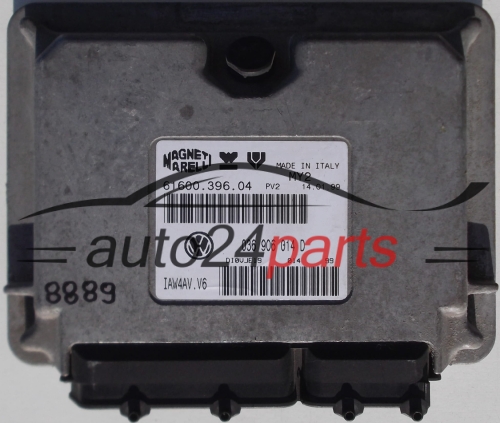 CENTRALINA DO MOTORE VW VOLKSWAGEN LUPO 1.4 16V, 036 906 014 D, 036906014D, 61600.396.04, 6160039604, MAGNETI MARELLI IAW4AV.V6, IAW4AVV6