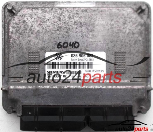 MOTORSTEUERGERÄT ECU STEUERGERAT VW VOLKSWAGEN POLO 1.6 GTI AVY 036906033