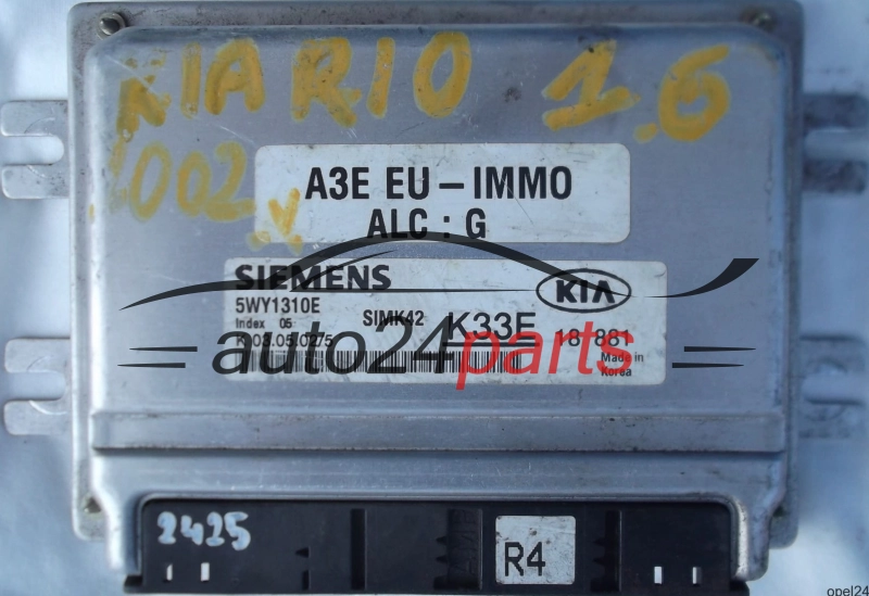 calculateur moteur pour kia rio 1.3