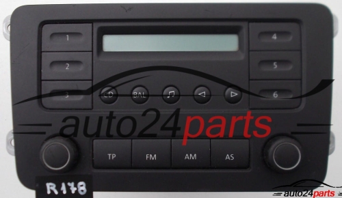 RADIO CD R100 VOLKSWAGEN CADDY 1K0 035 153 B / 1K0035153B / VWZ2Z1C1015234 / 9.18433-8151 / 9184338151 