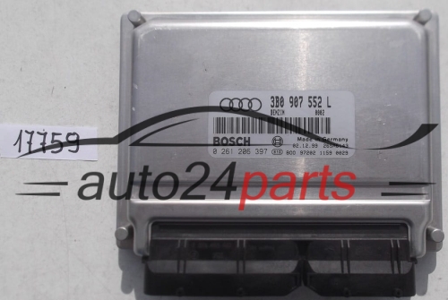 CENTRALINA DO MOTORE AUDI A4, A6 2.4 V6, BOSCH 0 261 206 397