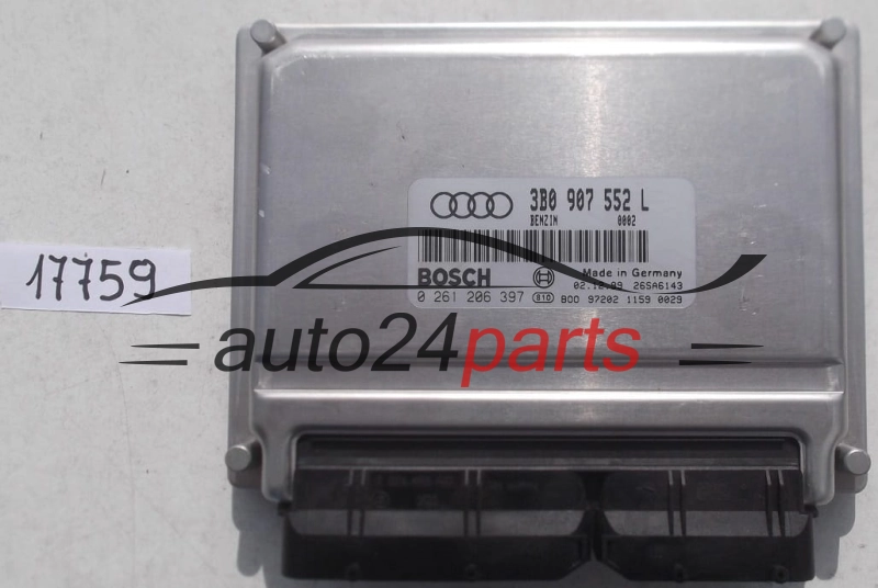 CENTRALINA DO MOTORE AUDI A4, A6 2.4 V6, BOSCH 0 261 206 397