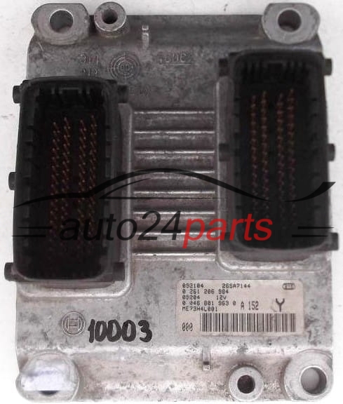 Μονάδα Ελέγχου Κινητήρα LANCIA YPSILON 1.2 BOSCH 0 261 206 984, 0 046 801 963 0